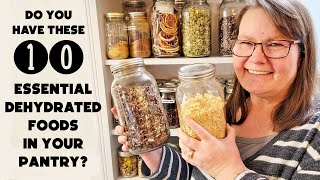 10 Essential Dehydrated Foods You Need in Your Pantry [upl. by Sibylle]