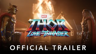 Marvel Studios Thor Love and Thunder  Official Trailer [upl. by Melisa538]