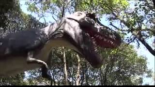 Zoológico de São Paulo inaugura exposição com dinossauros  10092014 [upl. by Ahcilef295]