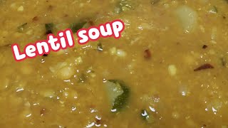 Best Lentil soup Recipe  RoseThiyada แกงถั่วอินเดีย ซุปถั่วอร่อยๆ อาหารสุขภาพ อาหารโปรตีนสูง [upl. by Rabma]