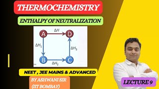 ENTHALPYOF NEUTRALIZATION  THERMODYANAMICS amp THERMOCHEMISTRY CLASS 11 II JEE amp NEET [upl. by Atiran388]