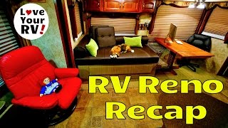 RV Renovation Series Part 7  The Finished Results [upl. by Onimixam]