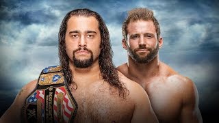 WWE BATTLEGROUND 2016  Rusev Vs Zack Ryder [upl. by Eetnom871]