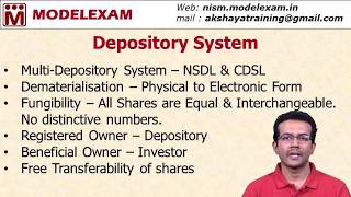 Depository System Concepts  NSDL amp CDSL [upl. by Avahc]