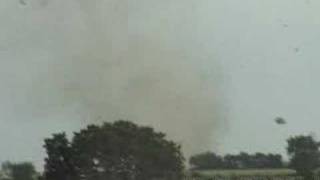 Incredible Tornado Video  Mulvane KS Violent White Rope [upl. by Netsua615]