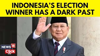 Indonesia Elections  Prabowo Subianto  Former General Is Set To Be President  N18V  News18 [upl. by Nelan]