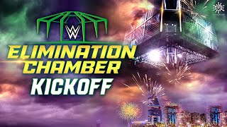 WWE Elimination Chamber Kickoff Feb 19 2022 [upl. by Oirevas403]