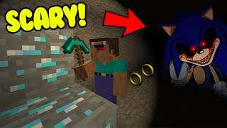 NOOB VS CREEPYPASTA MINE SONICEXE MINECRAFT TROLL  ROLEPLAY [upl. by Coit]