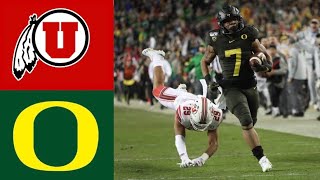 5 Utah vs 13 Oregon 2019 Pac 12 Championship Highlights  College Football Highlights [upl. by Leuname560]