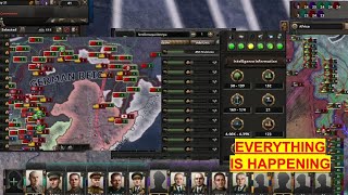 MASSVE OFFENSIVES AND TRAINING  Part 21  Soviet Union Achievement Run  Hoi4 [upl. by Dorion489]