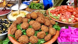 Falafel Wraps from Lebanon Tasted in London Street Food of Camden Town [upl. by Karia]