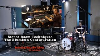 Stereo Drum Room Mic Techniques Blumlein [upl. by Niltiac]