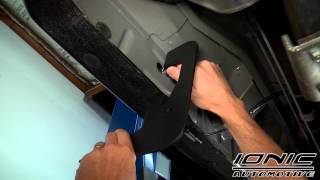 How to Install Ionic 5quot Inch Stainless Oval Nerf Bars at AutoCustomscom [upl. by Annovad303]