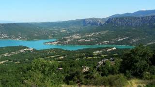 Autour du lac de SainteCroix  Verdon [upl. by Ilek]