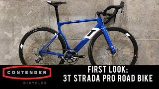 First Look 3T Strada Pro Road Bike [upl. by Ayihsa]