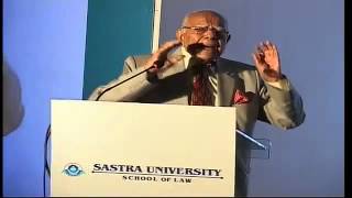 Ram Jethmalani Speech  Lawgical Connect [upl. by Iznekcam]