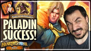 BUILDING PALADIN FOR SUCCESS  Hearthstone Duels [upl. by Doowrehs]