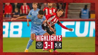 Carabao Cup Highlights Brentford 31 Leyton Orient [upl. by Dnalkrik843]