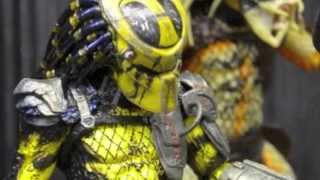 NECA SDCC 2013  Aliens amp Predator figures  update pics first look [upl. by Axel]