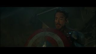 Tony Helps Steve Get Up  Iron Man With Caps Shield  Avengers Endgame BluRay HD [upl. by Roxana902]