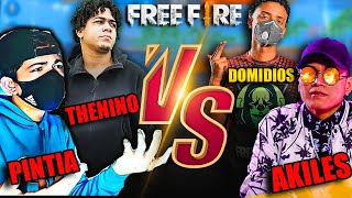 PINTIA Y YO NOS PELEAMOS CON AKILES Y DOMIDIOS NOS DIERON UNA LECCION DE VIDA 😔 FREE FIRE [upl. by Osborn]