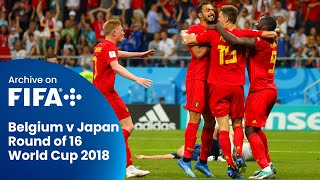 Full Match Belgium v Japan 2018 FIFA World Cup [upl. by Eibur16]