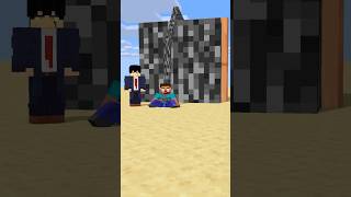 HELP Herobrine To Power Up Jump With Heavier And Heavier Block friendship shorts trending anime [upl. by Eelanna]