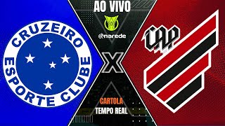 CRUZEIRO X ATHLÉTICOPR AO VIVO  DIRETO DO MINEIRÃO SÉRIE A  PARCIAIS CARTOLA AO VIVO [upl. by Ardnuat]