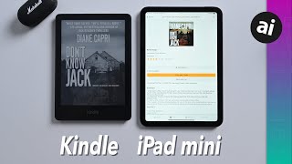 Kindle Paperwhite 2021 VS New iPad mini 6 eReader SHOWDOWN [upl. by Alol]