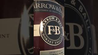 Product warning of farrow and ball full gloss [upl. by Leirvag]