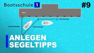 Segelboot Anlegen  Segeln lernen [upl. by Drye405]