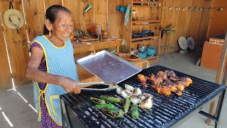 PIERNAS DE POLLO EN SALSA DE MANGO Van a Ver Como Quedaron De Ricas  Doña Lupita [upl. by Seessel704]