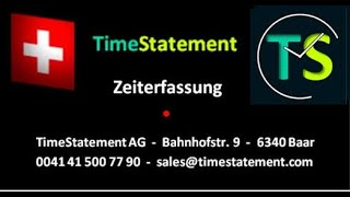 Arbeitszeiterfassung  Leistungserfassung einfach mit TimeStatement [upl. by Gilbertson]