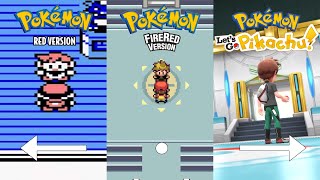 kanto champion theme but rby on the left frlg in the middle and lets go on the right [upl. by Shaylyn746]