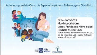 Aula Inaugural Curso de Especialização em Enfermagem Obstétrica [upl. by Wight]