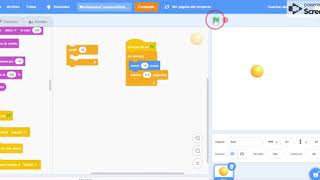 Scratch lección 05 Movimiento constante y rebote [upl. by Erdnua402]