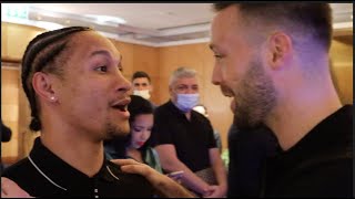 YOURE F LYING amp TALKING SHT  JOSH TAYLOR amp REGIS PROGRAIS ARGUE OVER FIGHT  KOMBATCHAIN [upl. by Ocsicnarf774]