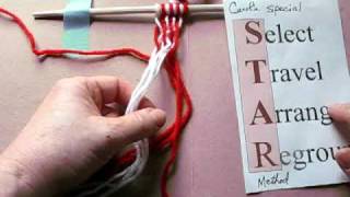 Basic Finger Weaving Method [upl. by Vannie]