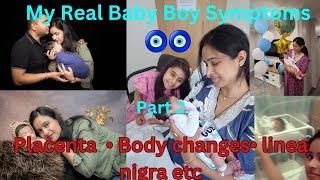 My Real Baby Boy Symptoms in Pregnancy  लड़का होने पर यह लक्षण थे मुझे  nehawidsiyukrisHU  part 2 [upl. by Atsirk790]