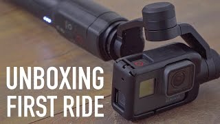 GoPro Karma Grip Unboxing  First Ride [upl. by Thirzia]