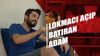 LOKMACI AÇIP BATAN ADAM  Röportaj Adam 01journos [upl. by Lairbag]