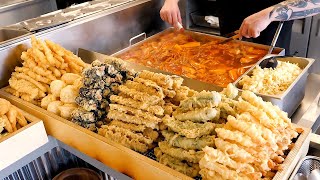 Popular Korean Spicy Street Food Tteokbokki Collection [upl. by Mellisa626]