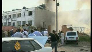 Bomb blast rocks Ingushetia  17 Aug 09 [upl. by Nolos]