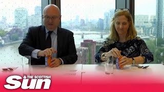 COP26 American officials hilariously try Scottish food before Glasgow trip for climate conference [upl. by Danais]