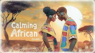 Savannah Calming AFRICAN Music with VOCALS To Relax And Sleep [upl. by Nivrag]