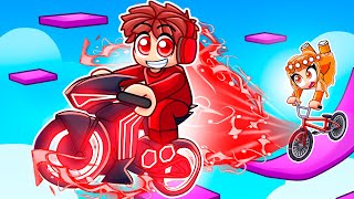 Going 3819386 Miles in Roblox Bike Obby [upl. by Atin]