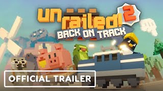 Unrailed 2  Official Early Access Release Date Trailer [upl. by Aihsenad390]