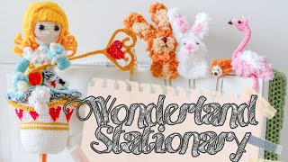 How to Crochet Wonderland Stationary Free US Pattern [upl. by Merwin]