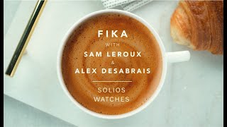 Volvo presents FIKA with Solios Watches [upl. by Aihsekyw]