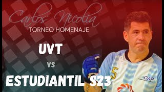 UVT vs ESTUDIANTIL SUB 23  18° FECHA TORNEO APERTURA quotHOMENAJE CARLOS NICOLIAquot  HOCKEY PATINES [upl. by Cod296]